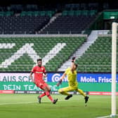 German games have resumed in empty stadiums. Picture: AFP via Getty Images