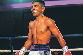 Kash Farooq was scheduled to fight again on 4 April before the coronavirus crisis put a halt to the bout. Picture: Paul Devlin/SNS