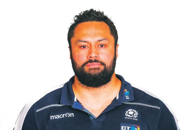 Ben Atiga has been the SRU’s player liaison officer since March 2018. Picture: Gary Hutchison/SNS