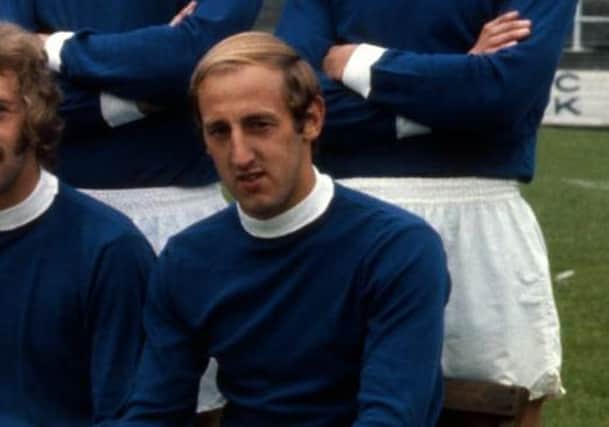 Henry Hall in St Johnstone kit at the beginning of the 1971-72 campaign. Picture: SNS