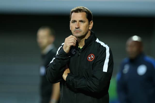 Jackie McNamara took Dundee United to two cup finals.  Picture: David Rogers/Getty Images