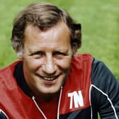 Former Arsenal manager Terry Neill, pictured at Highbury in 1983. Picture: Getty Images