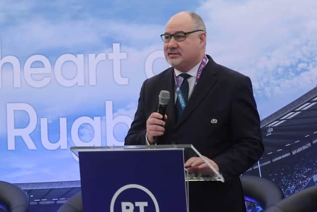 Scottish Rugby chief executive Mark Dodson. Picture: Gary Hutchison / SNS