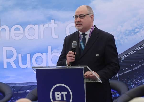 Scottish Rugby chief executive Mark Dodson. Picture: Gary Hutchison / SNS