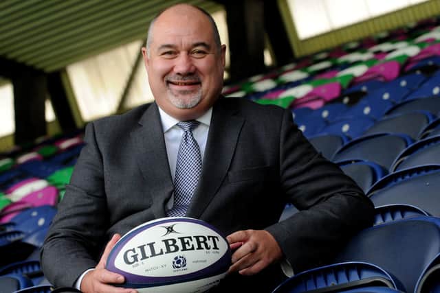 Scottish Rugby chief executive Mark Dodson issued a dire warning about the future of the game. Picture: Lisa Ferguson