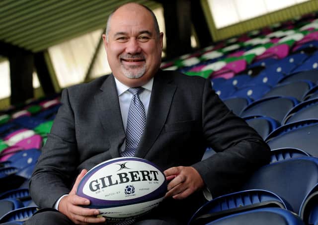 Scottish Rugby chief executive Mark Dodson issued a dire warning about the future of the game. Picture: Lisa Ferguson