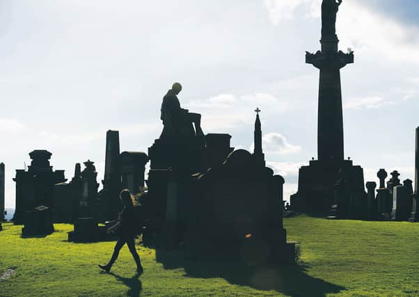 The Glasgow Necropolis. Picture: John Devlin