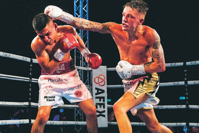 Kash Farooq was controversially defeated by Edinburgh rival Lee McGregor at the Emirates Arena in November. Picture: Paul Devlin/SNS