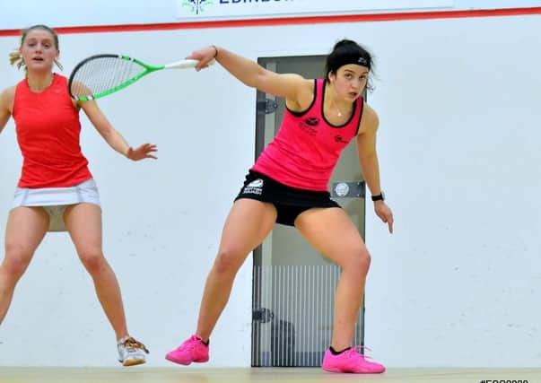 Georgia Adderley is determined to win a medal for Scotland.