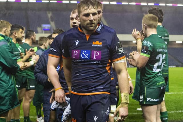 Edinburgh's John Barclay's contract expires at the end of the season. Picture: Bruce White / SNS
