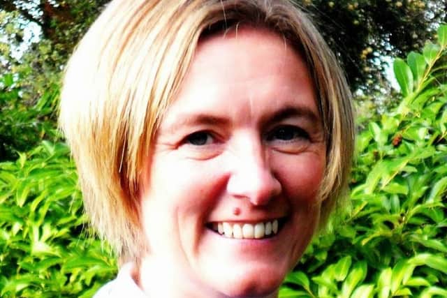 Chief operating officer Karin Sharp has been handed the Scottish Golf reins by chair Eleanor Cannon. Picture: Cal Carson