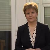 First Minister Nicola Sturgeon interviewed by Andrew Marr on BBC - Sunday, april 26