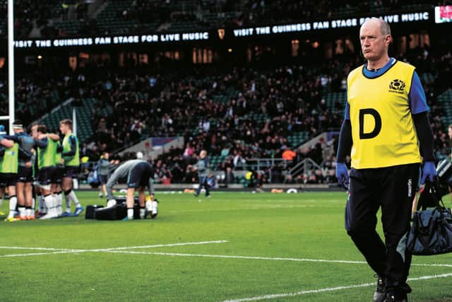16/03/19 GUINNESS SIX NATIONS
ENGLAND V SCOTLAND (38-38)
TWICKENHAM STADIUM - LONDON
Scotland doctor Dr James Robson.