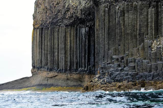 Staffa's volcanic columns  Picture: Lisa Young