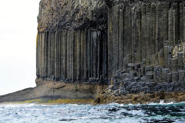 Staffa's volcanic columns Picture: Lisa Young