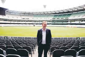 Todd Shand at the iconic Melbourne Cricket Ground