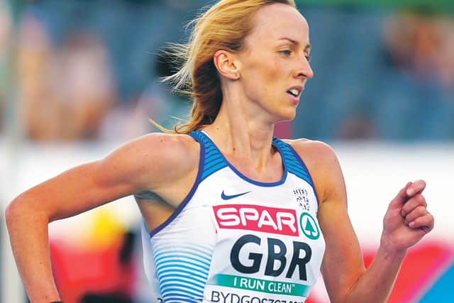Sarah Inglis at the European Team Championships Super League in Poland in 2019. Photograph: Adam Nurkiewicz/Getty Images