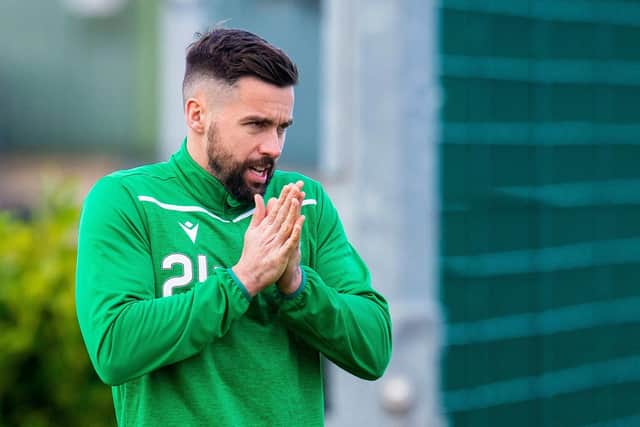 Darren McGregor misses the competitiveness and camaraderie of Hibs training. Picture: Ross MacDonald/SNS