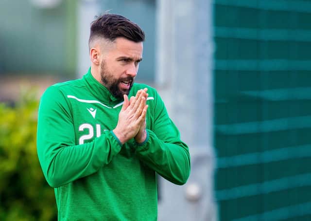 Darren McGregor misses the competitiveness and camaraderie of Hibs training. Picture: Ross MacDonald/SNS