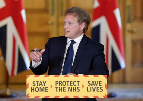 Britain's Transport Secretary Grant Shapps. Picture: Getty