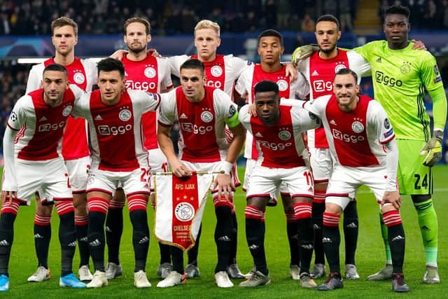 There will be no title for league leaders Ajax after the Dutch Football Association decided to end the season. Picture: John Walton/PA Wire
