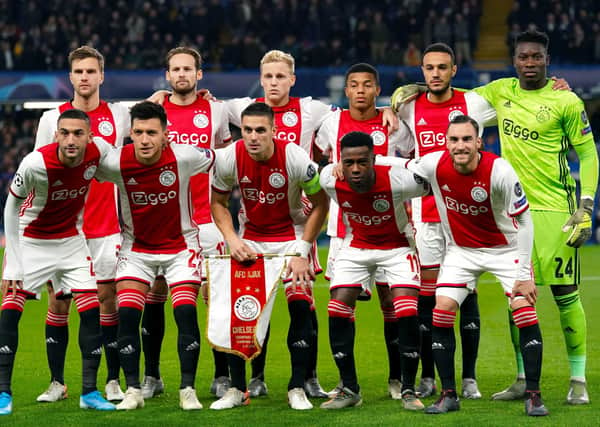 There will be no title for league leaders Ajax after the Dutch Football Association decided to end the season. Picture: John Walton/PA Wire