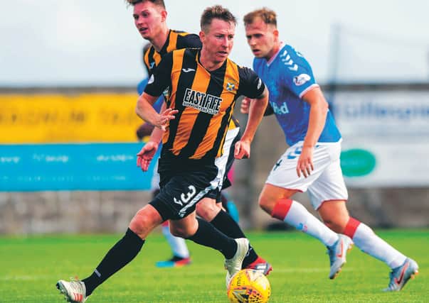 Chris Higgins is a defender at East Fife and personal development officer at PFA Scotland. Picture: Alan Harvey/SNS