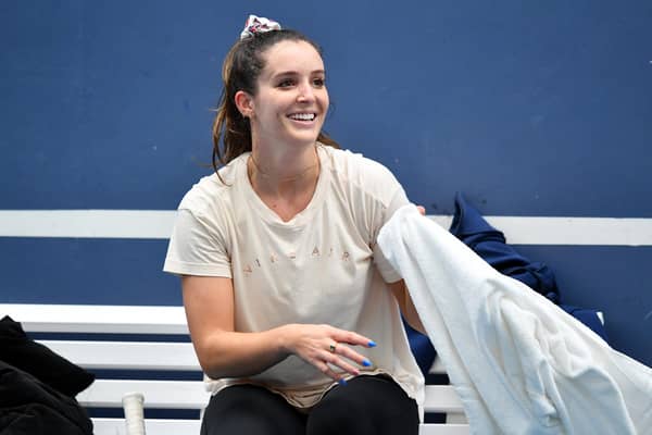 Laura Robson is eager that the women’s game does not ‘get lost in the shuffle’ if there is a merger of the ATP and WTA. Picture: Getty Images for LTA.