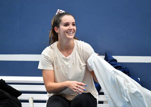 Laura Robson is eager that the women’s game does not ‘get lost in the shuffle’ if there is a merger of the ATP and WTA. Picture: Getty Images for LTA.