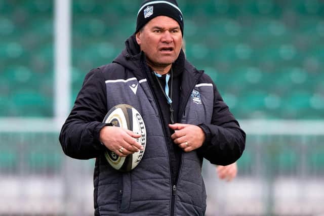 Glasgow Warriors head coach Dave Rennie is leaving for Australia. Picture: SNS