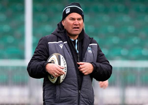 Glasgow Warriors head coach Dave Rennie is leaving for Australia. Picture: SNS