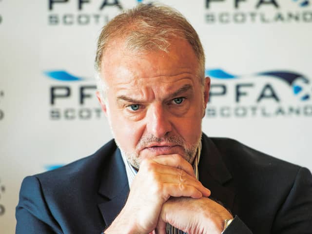 PFA Scotland chief executive Fraser Wishart. Picture: SNS