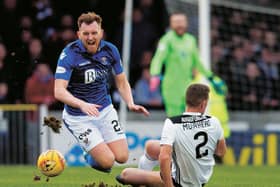 St Johnstone's Liam Craig is out of contract soon. Picture: Bruce White / SNS