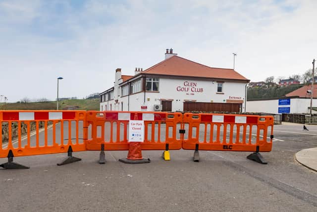 The Glen Golf Club in North Berwick during the ongoing coronavirus pandemic. Picture: Mark Scates/SNS Group