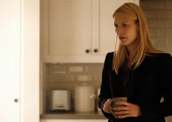 Claire Danes as Carrie Mathison in Homeland