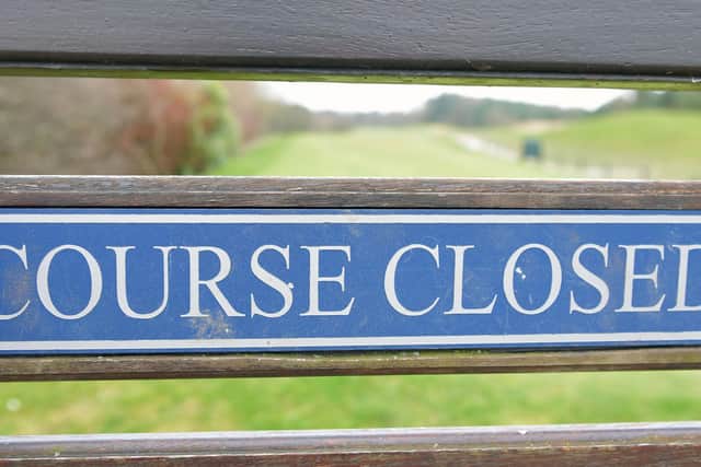 Golf courses in Scotland and throughout the UK have been closed since the last week in March
