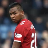 Rangers' Alfredo Morelos had scored 29 goals before the season was suspended. Picture: Rob Casey / SNS