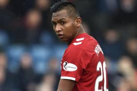 Rangers' Alfredo Morelos had scored 29 goals before the season was suspended. Picture: Rob Casey / SNS