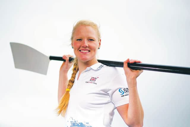 Olympic silver medallist rower Polly Swann is now working at a hospital in Scotland. Picture: Nick Potts/PA Wire