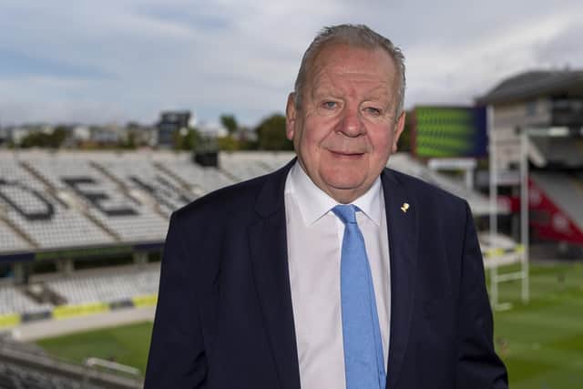 Newly re-elected World Rugby chairman Sir Bill Beaumont believes there could be an appetite for putting the July and November Test windows together. Picture: Getty
