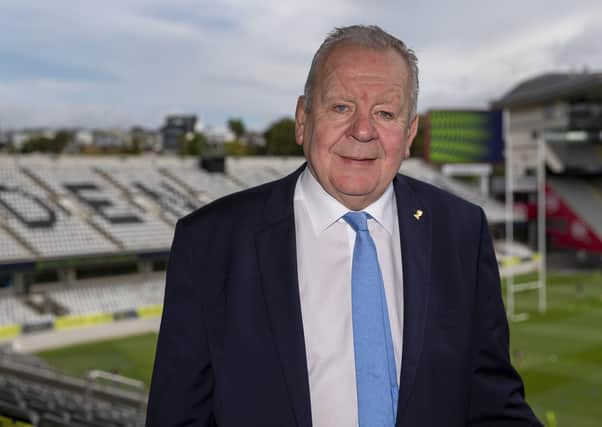 Newly re-elected World Rugby chairman Sir Bill Beaumont believes there could be an appetite for putting the July and November Test windows together. Picture: Getty