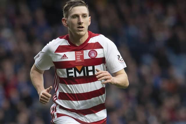 Hamilton Accies midfielder Blair Alston is one of many players in Scotland who will find themselves out of work at the end of June. Picture: Craig Foy/SNS