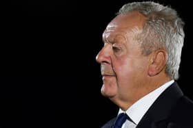Bill Beaumont was re-elected as World Rugby chairman. Picture: Charly Triballeau/AFP