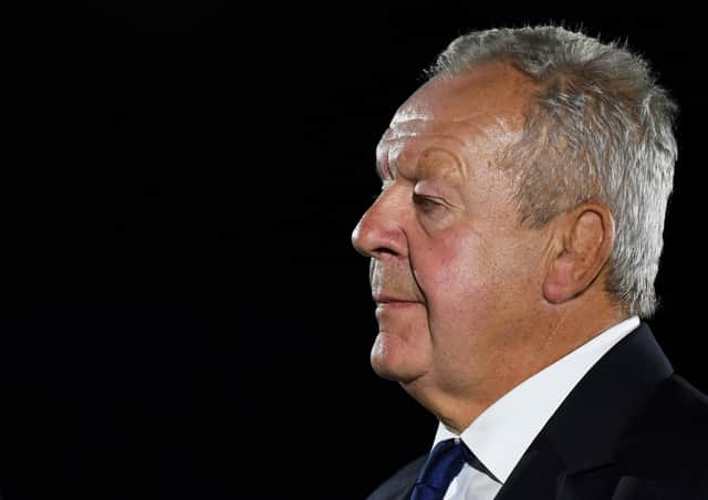 Bill Beaumont was re-elected as World Rugby chairman. Picture: Charly Triballeau/AFP