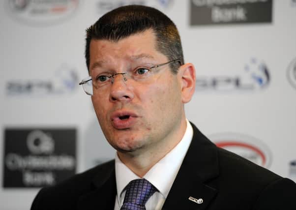 SPFL chief executive Neil Doncaster says he has nothing to hide. Picture: Ian Rutherford