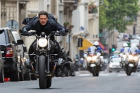 Tom Cruise as Ethan Hunt in MISSION: IMPOSSIBLE - FALLOUT from Paramount Pictures and Skydance.