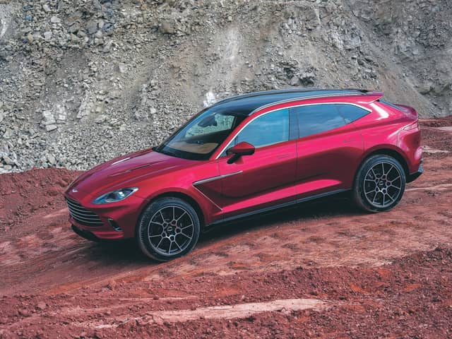 The Aston Martin DBX