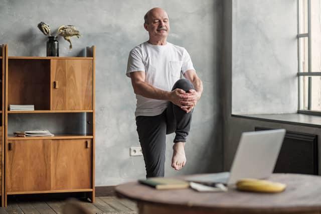 A range of cardiac rehab exercises that are easy to do at home are available on the My Personal Trainer guide which can be downloaded from the BHF website