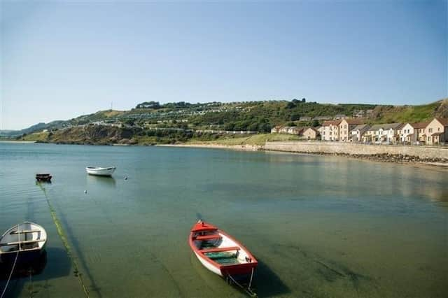 Kinghorn Pettycur Bay and Beach in Fife