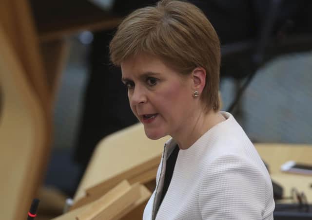 Nicola Sturgeon issued a formal apology on behalf of the Scottish Government to victims of transvaginal mesh implants (PIcture: Fraser Bremner/Scottish Daily Mail/PA Wire)